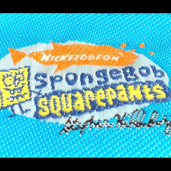 VINTAGE AUTHENTIC SPONGEBOB SQUARPANTS NICKELODEON “SUPER ABSORBENT“ TEE🧽 [96] - Picture 3 of 3